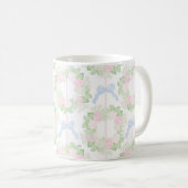 Mug Grandmillentenaire de fleurs En vichy vaches de bo (Devant droit)