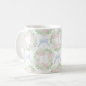Mug Grandmillentenaire de fleurs En vichy vaches de bo (Devant gauche)