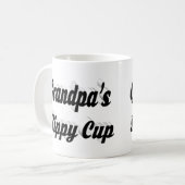 Mug Grandpa drôle café citation noir (Devant gauche)