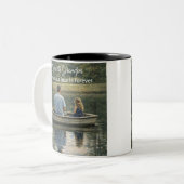 Mug Grandpa Fishing With Granddaughter (Devant gauche)