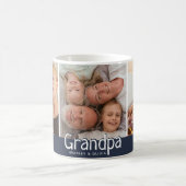 Mug Grandpa Photo Collage Cadeau Cute (Centre)