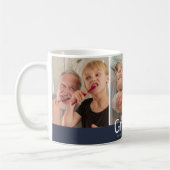 Mug Grandpa Photo Collage Cadeau Cute (Gauche)
