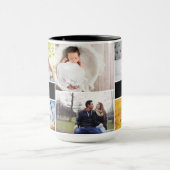 Mug Grandpa Photo Collage de texte (Centre)