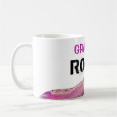 Mug *~* Grandpa Rocks Lapidary Agate Stone (Gauche)