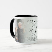 Mug 'GRANDPA' vous êtes le meilleur' Photos, Noms et C (Devant gauche)