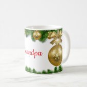 Mug Grandpa's Christmas Cup (Devant droit)