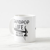 Mug Grandpop Life a réussi ! (Devant gauche)