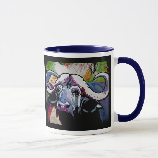 Mug GRANDS 5 (Buffalo d'eau) (Droite)
