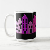 Mug Grands bâtiments colorés (Gauche)