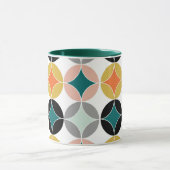 Mug Grands cercles du milieu du siècle moderne répétit (Centre)