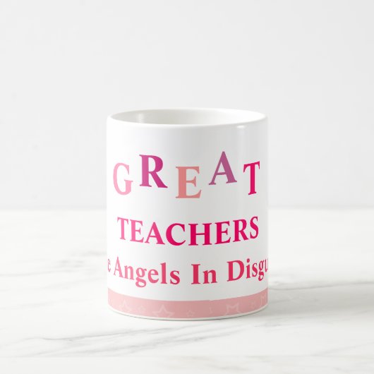 Mug Grands Enseignants - Rose (Centre)