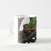 Mug Grands hiboux à cornes (Devant gauche)