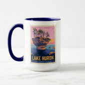 Mug Grands Lacs | Lac Huron (Gauche)
