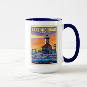 Mug Grands Lacs   Lac Michigan