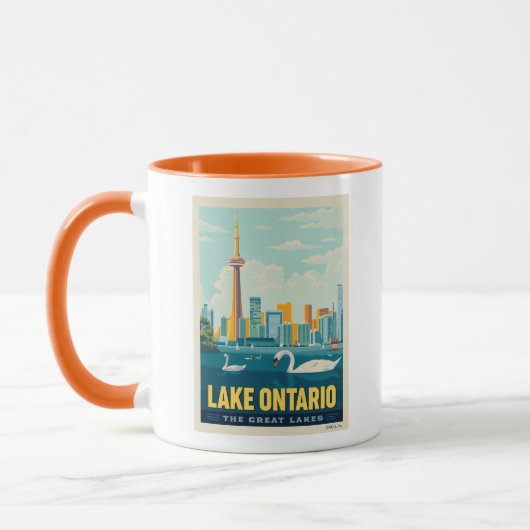 Mug Grands Lacs | Lac Ontario (Gauche)