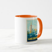 Mug Grands Lacs | Lac Ontario (Devant droit)