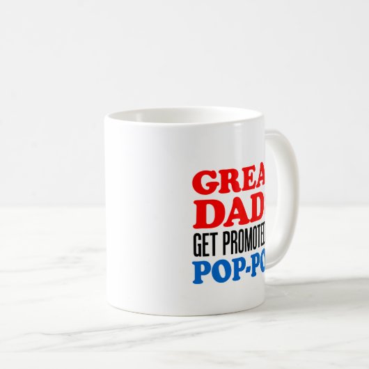 Mug Grands Pads Promu À Pop-Pop (Devant droit)