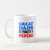 Mug Grands papas promus à Pepere (Gauche)