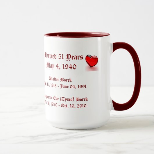 Mug Grands-parents 2 de Borek (Droite)
