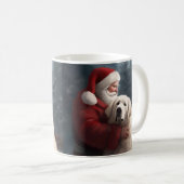 Mug Grands Pyrénées avec Noël Festif du Père Noël (Devant droit)