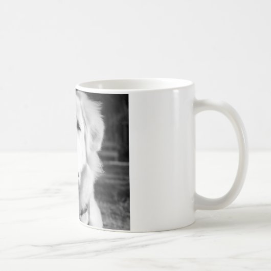 Mug Grands Pyrénées noirs et blancs (Droite)