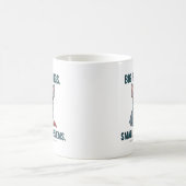 Mug Grands sentiments Petits problèmes Bouledogue fran (Centre)