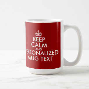 Mug Grands surdimensionnés faits sur commande gardent