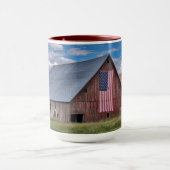 Mug Grange avec le drapeau américain | Colfax, (Centre)