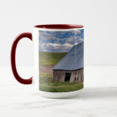 Mug Grange avec le drapeau américain | Colfax, (Gauche)