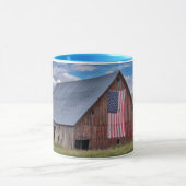 Mug Grange avec le drapeau américain | Colfax, (Centre)