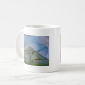 Mug Grange éclaboussée d'aquarelle (Devant gauche)