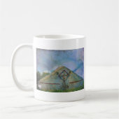 Mug Grange éclaboussée d'aquarelle (Gauche)