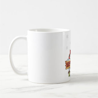 Mug Grangran Snowman Sucre de canne Noël Noël Noël Noë
