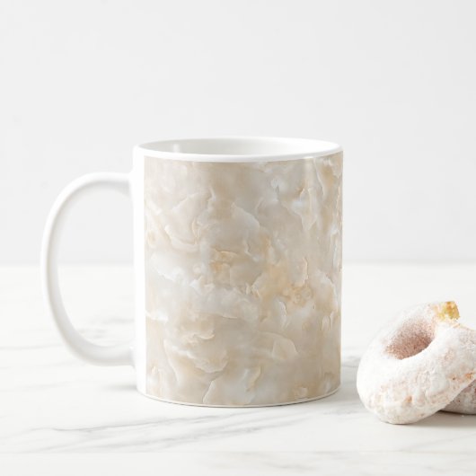 Mug Granit blanc (Avec donut)