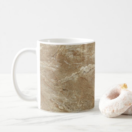 Mug Granite marron (Avec donut)