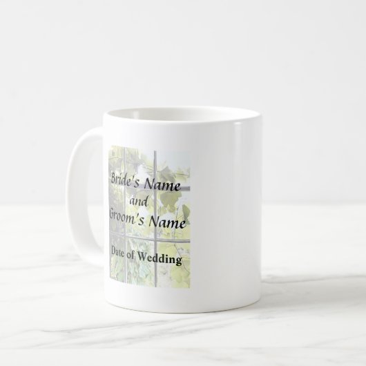 Mug Grapevines Seen Through Window (Devant gauche)