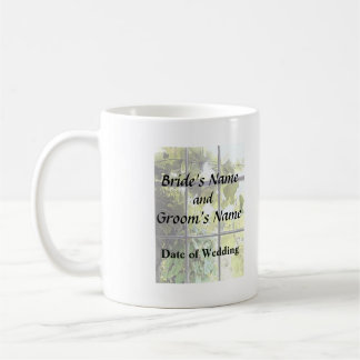 Mug Grapevines Seen Through Window