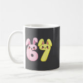 Mug Graphique 67 Lapin Mème Gen Alpha (Gauche)