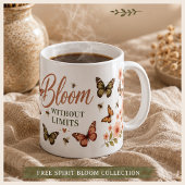Mug Graphique Boho Bloom sans limites