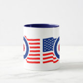 Mug Graphique cible Roundel USA (Centre)