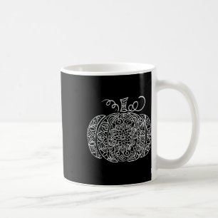 Mug Graphique Citrouille floral d'automne