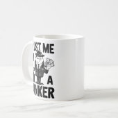 Mug "Graphique classique "Faites-moi confiance, je sui (Devant gauche)