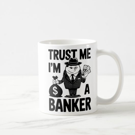 Mug "Graphique classique "Faites-moi confiance, je sui (Droite)
