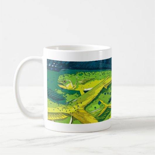 Mug Graphique commun de dauphinish (Gauche)
