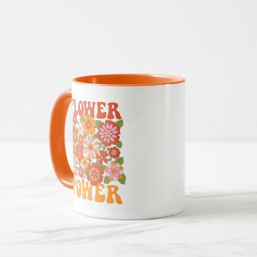 Mug Graphique d'alimentation super (Devant gauche)