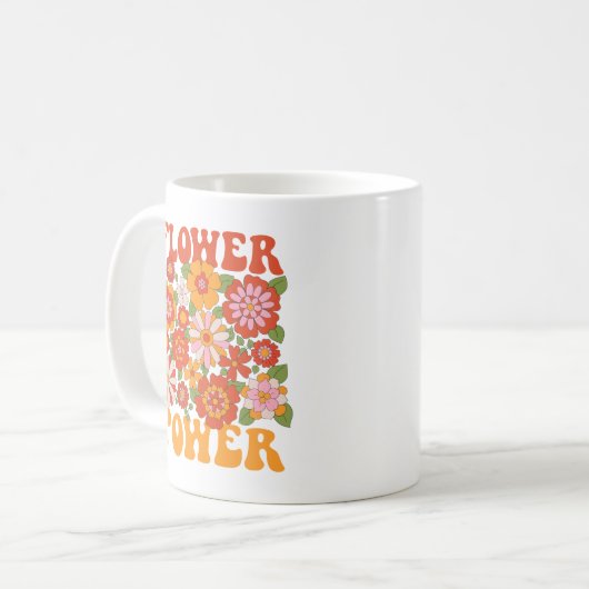 Mug Graphique d'alimentation super (Devant gauche)