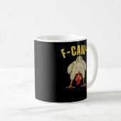 Mug Graphique d'art essentiel de F-Caw-F-Poulet (Devant droit)