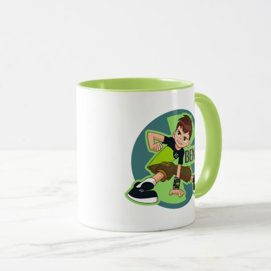 Mug Graphique de Ben Tennyson Omnitrix (Devant droit)