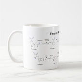 Mug Graphique de biosynthèse du tryptophane (Gauche)
