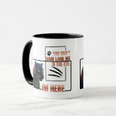 Mug Graphique de Black Panther "Je suis là" (Devant gauche)